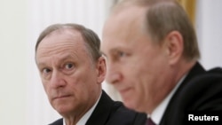 Секретарем Ради безпеки Російської Федерації нині є Микола Патрушев (л)