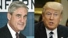 Спецпрокурор США Роберт Мюллер і президент США Дональд Трамп 
