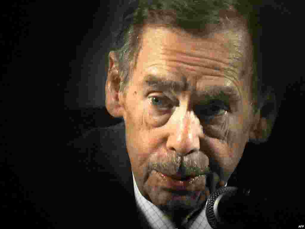 Vaclav Havel, Prag, 01.03.2011. Foto: AFP / Michal Čižek