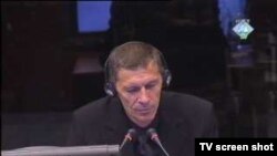Svjedok Ivo Atlija u sudnici, 21. listopada 2011.