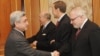 Armenia -- President Serzh Sarkisian meets with the visiting co-chairs of the OSCE Minsk Group, 9Feb2011.
