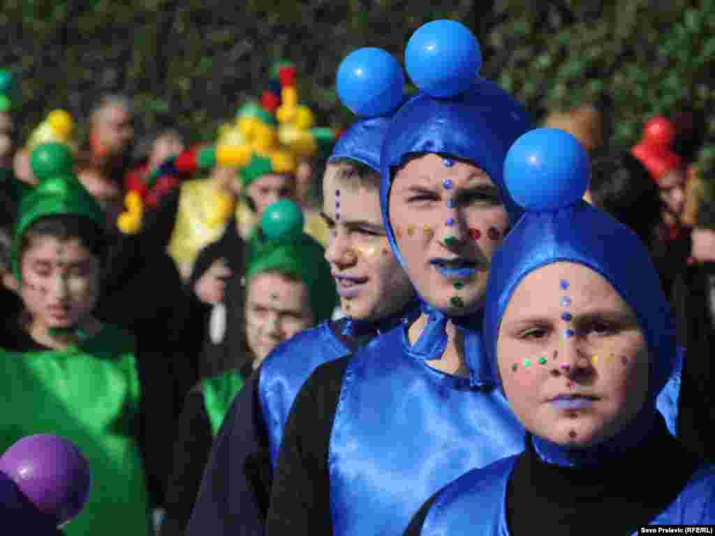 Crna Gora - Karneval u Kotoru, 27.02.2011. Foto: RSE / Savo Prelević