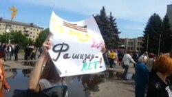 Самопроголощений «мер» Слов'янська Пономарьов: полонених не брати, будемо валити всіх