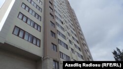 Yeni tikilən yaşayış evi.
