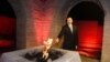 Azerbaijan - President Ilham Aliyev lights flame of the first European Games, Baku, 26Apr2015.