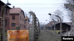 Polşa. Nasist konsentrasiýa lageriniň umumy görnüşi, 19-njy ýanwar, 2015 ý.