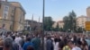Протест поради апсењето на шест демонстранти, Ужице, Србија, 7 јули 2025 година