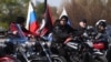Водачот на мото клубот „Ноќни волци“ Александар Залдостанов