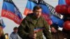 Премьер-министр самопровозглашенной "Донецкой Народной Республики" на востоке Украины Александр Захарченко в октябре 2014 года. 
