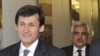 Türkmenistanyň daşary işler ministri Raşid Meredow (çepde)