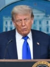 Доналд Трамп гуфт, дар андешаи эъмоли таҳримҳои нав ба зидди Русия аст.