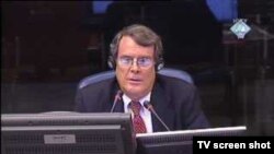 Patrick Treanor na suđenju Radovanu Karadžiću, 1. juni 2011