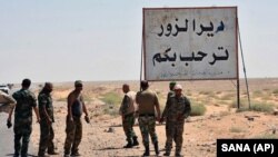 آل بوکمال در استان دیرالزور واقع است