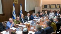 Состанок на израелскиот кабинет за безбедност во Ерусалим на 17 јануари 2025 година