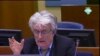 Radovan Karadžić u sudnici 2. marta 2011