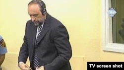 Goran Hadđić u sudnici, 2011.