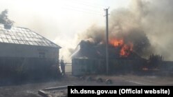 В одному з сіл згоріло вісім будинків зі 150, йдеться в повідомленні